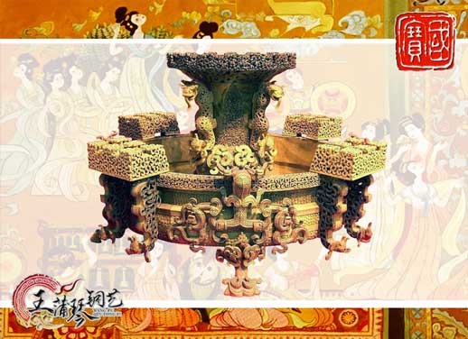 銅尊盤，曾侯乙尊盤，國寶級文物之一