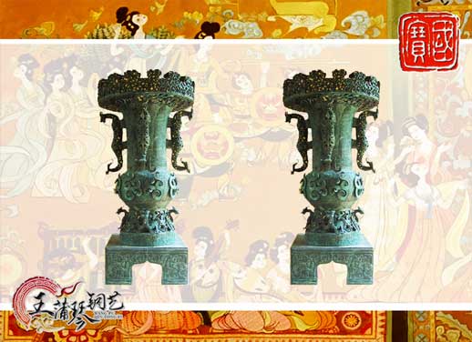 曾侯乙銅尊，武漢東湖賓館雕塑